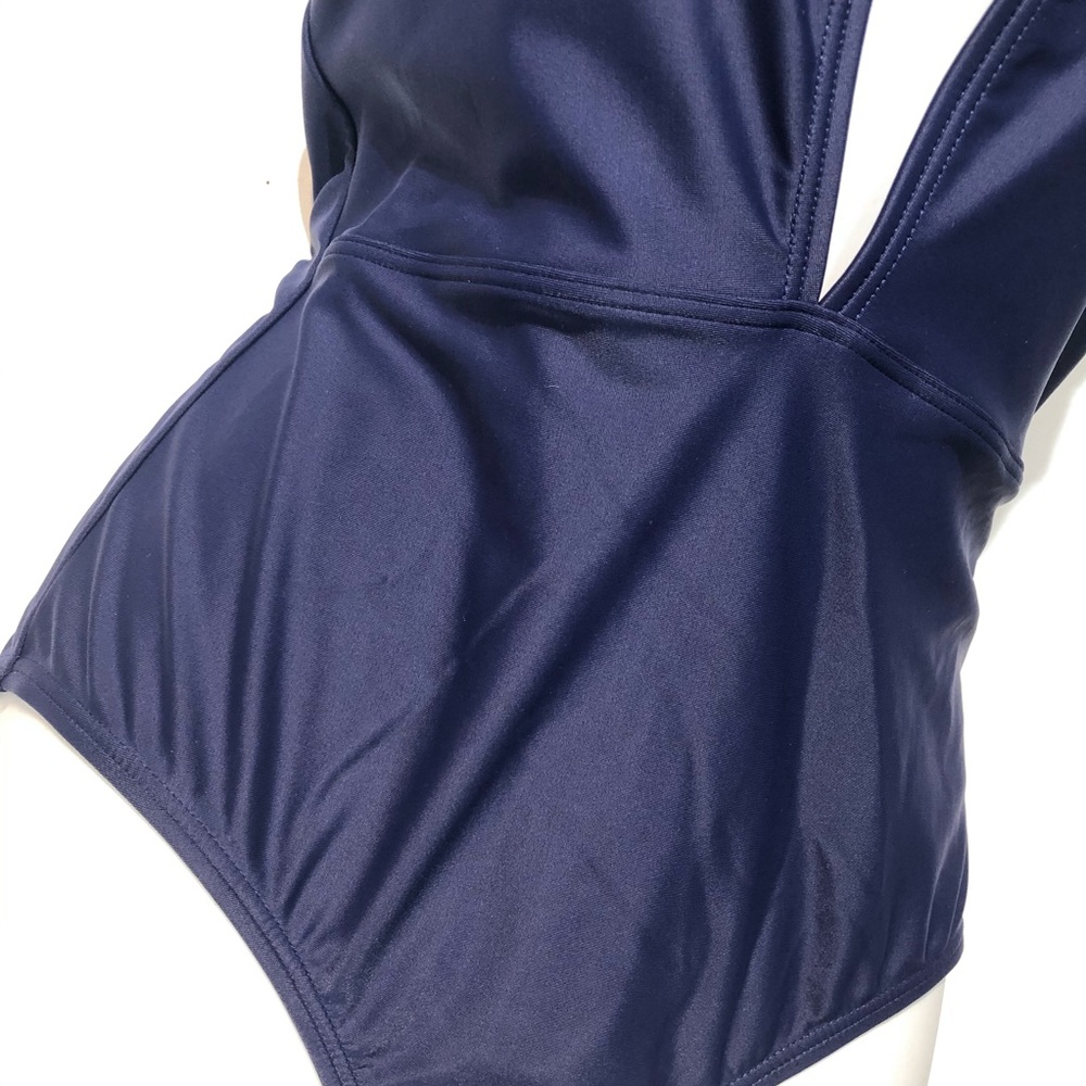 Ted Baker London Open Back Halter Swimsuit size 6 - Picture 6 of 11